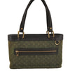 Auth Louis Vuitton Monogram Mini Lucille PM Hand Bag Green Khaki M92682 LV 5045J