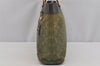 Auth Louis Vuitton Monogram Mini Lucille PM Hand Bag Green Khaki M92682 LV 5045J