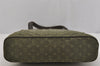 Auth Louis Vuitton Monogram Mini Lucille PM Hand Bag Green Khaki M92682 LV 5045J