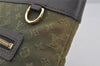 Auth Louis Vuitton Monogram Mini Lucille PM Hand Bag Green Khaki M92682 LV 5045J