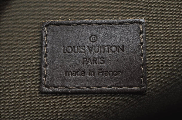 Auth Louis Vuitton Monogram Mini Lucille PM Hand Bag Green Khaki M92682 LV 5045J