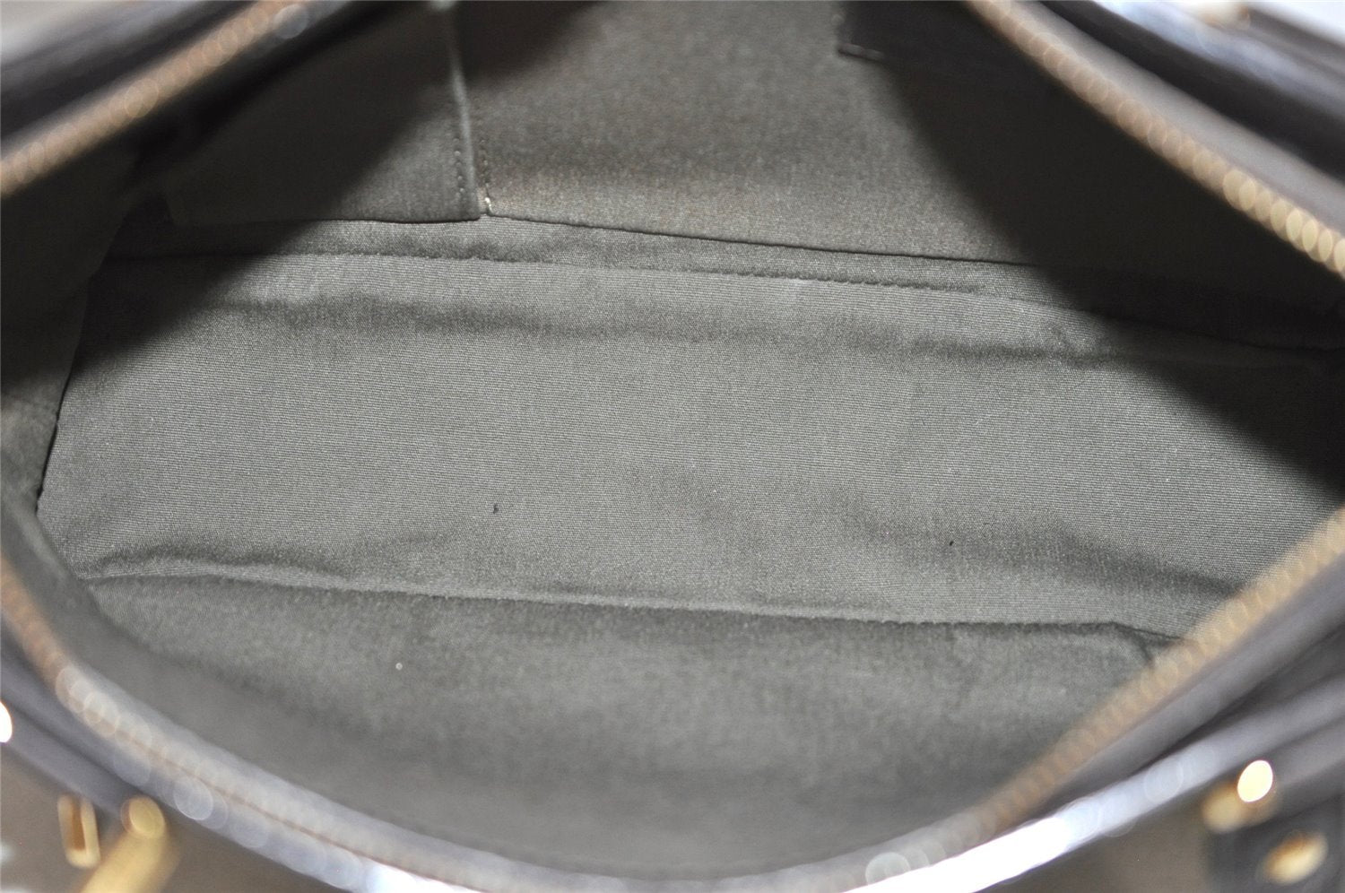 Auth Louis Vuitton Monogram Mini Lucille PM Hand Bag Green Khaki M92682 LV 5045J