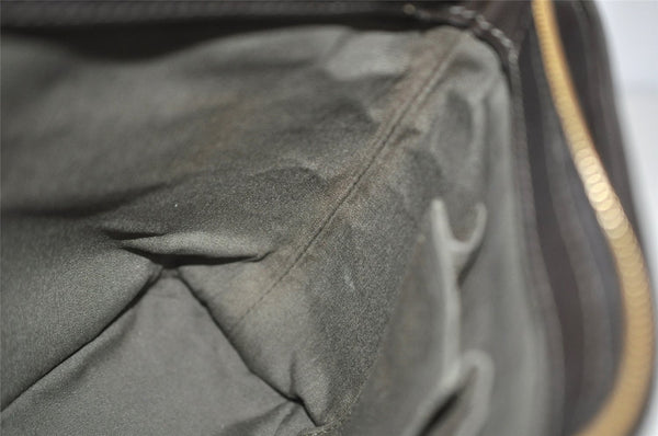 Auth Louis Vuitton Monogram Mini Lucille PM Hand Bag Green Khaki M92682 LV 5045J