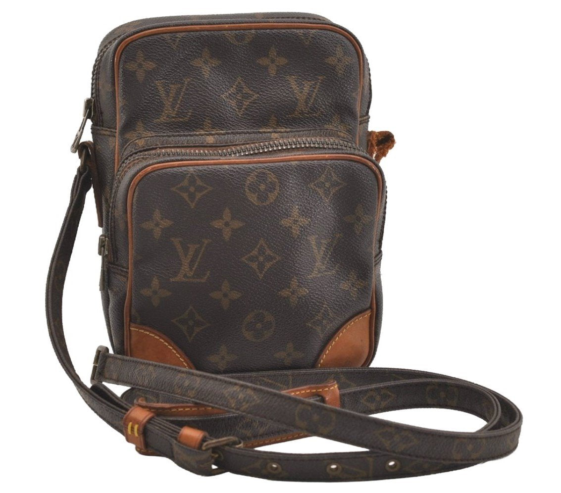 Authentic Louis Vuitton Monogram Amazone Shoulder Cross Bag M45236 Junk 5046J