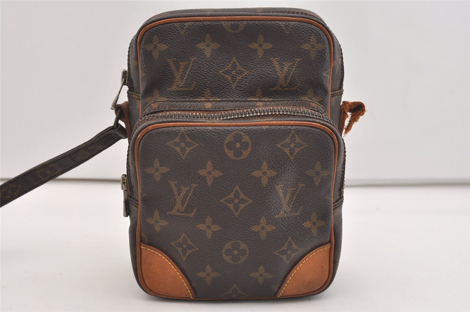 Authentic Louis Vuitton Monogram Amazone Shoulder Cross Bag M45236 Junk 5046J