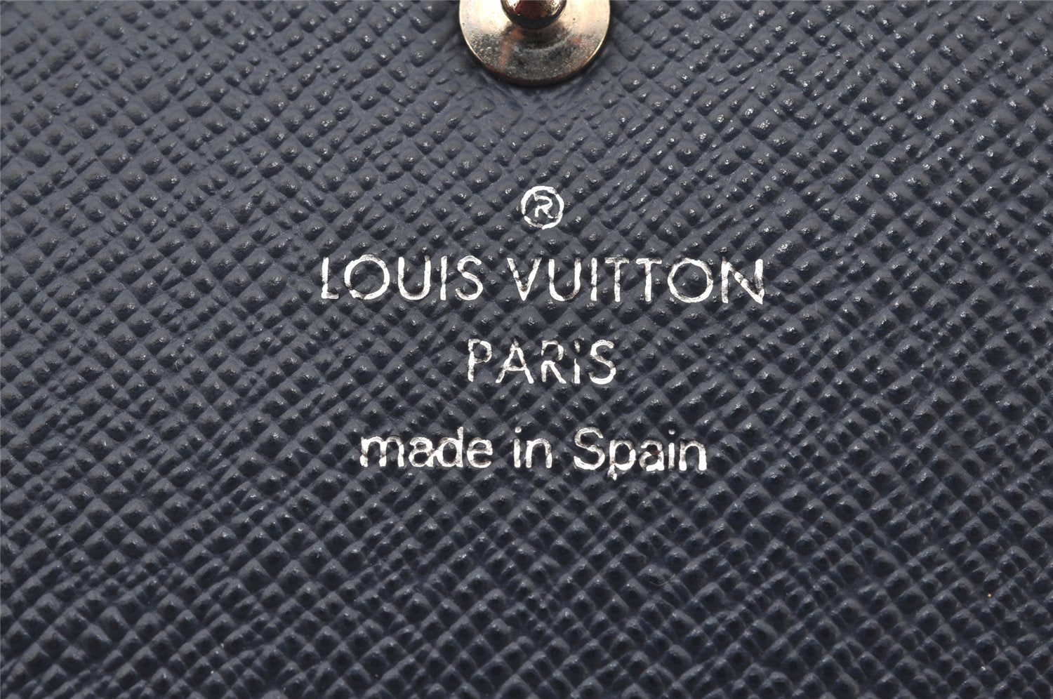 Authentic Louis Vuitton Epi Portefeuille Sarah Long Wallet Navy M605825 LV 5046K