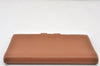 Authentic HERMES Vision II Simple Agenda Cover Day Planner Leather Brown 5047K