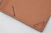 Authentic HERMES Vision II Simple Agenda Cover Day Planner Leather Brown 5047K