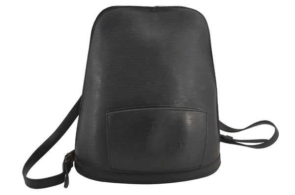 Authentic Louis Vuitton Epi Gobelin Backpack Black M52292 LV 5048J