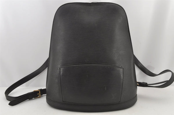 Authentic Louis Vuitton Epi Gobelin Backpack Black M52292 LV 5048J