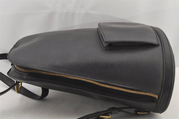 Authentic Louis Vuitton Epi Gobelin Backpack Black M52292 LV 5048J