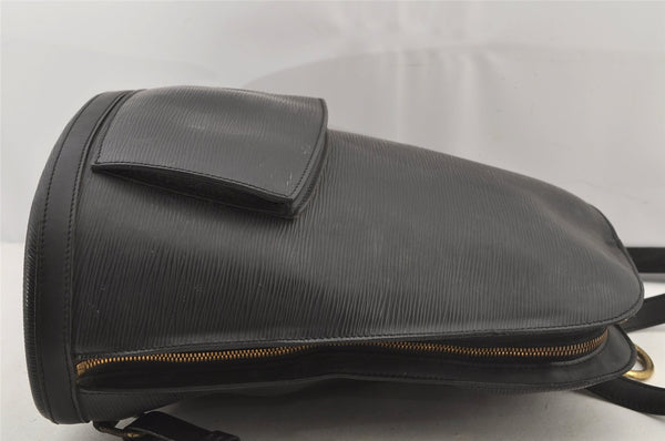 Authentic Louis Vuitton Epi Gobelin Backpack Black M52292 LV 5048J
