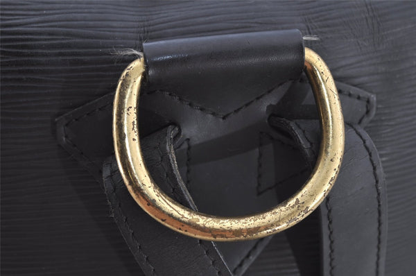 Authentic Louis Vuitton Epi Gobelin Backpack Black M52292 LV 5048J