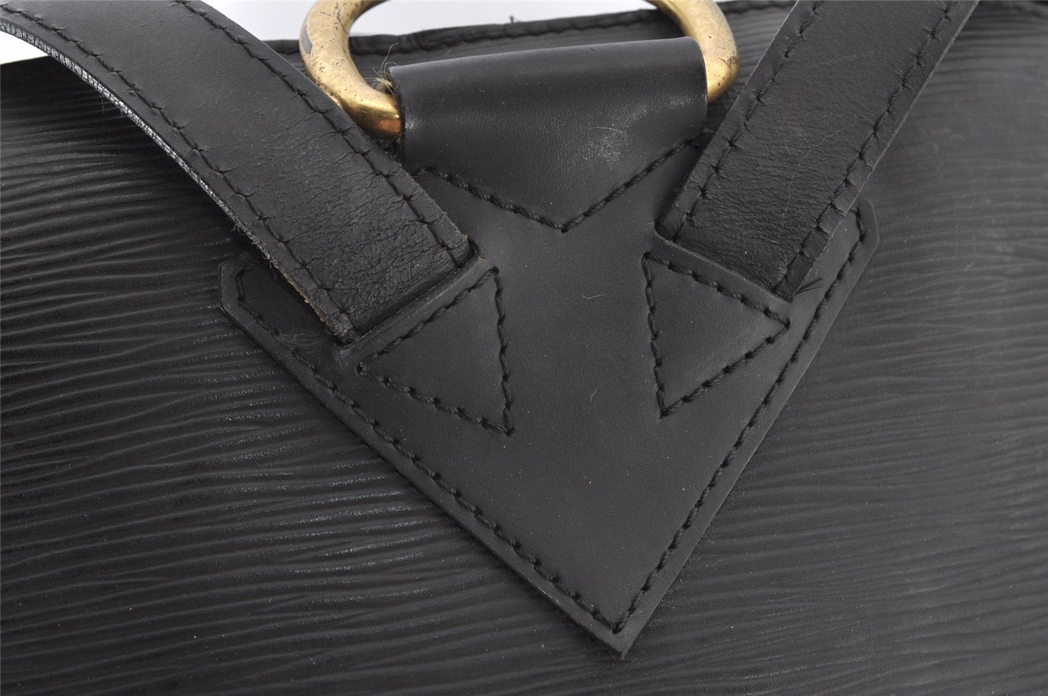 Authentic Louis Vuitton Epi Gobelin Backpack Black M52292 LV 5048J