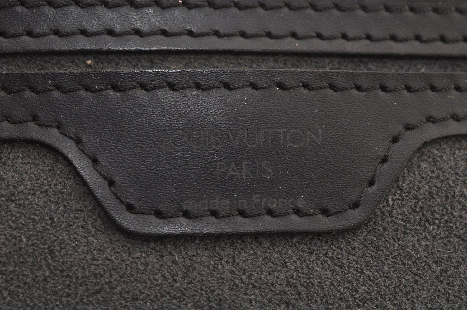 Authentic Louis Vuitton Epi Gobelin Backpack Black M52292 LV 5048J