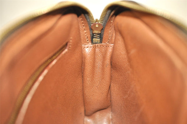 Authentic Louis Vuitton Monogram Marly Dragonne GM M51825 Clutch Bag Junk 5049I