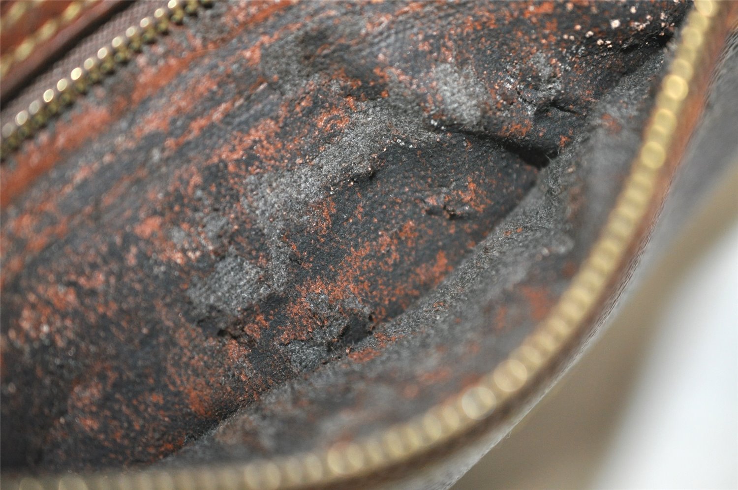 Authentic Louis Vuitton Monogram Marly Dragonne GM M51825 Clutch Bag Junk 5049I