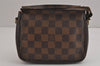 Authentic Louis Vuitton Damier Trousse Makeup Hand Bag Pouch N51982 Junk 5050J