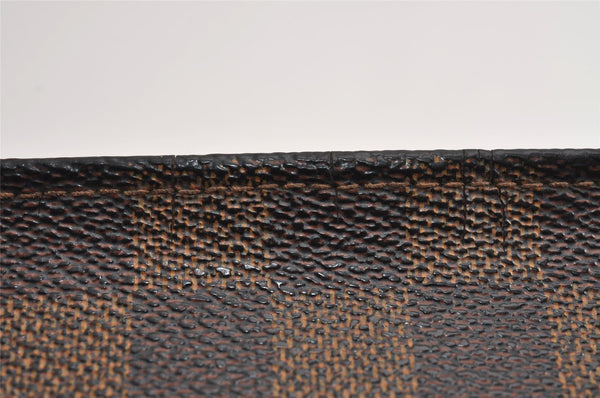 Authentic Louis Vuitton Damier Trousse Makeup Hand Bag Pouch N51982 Junk 5050J