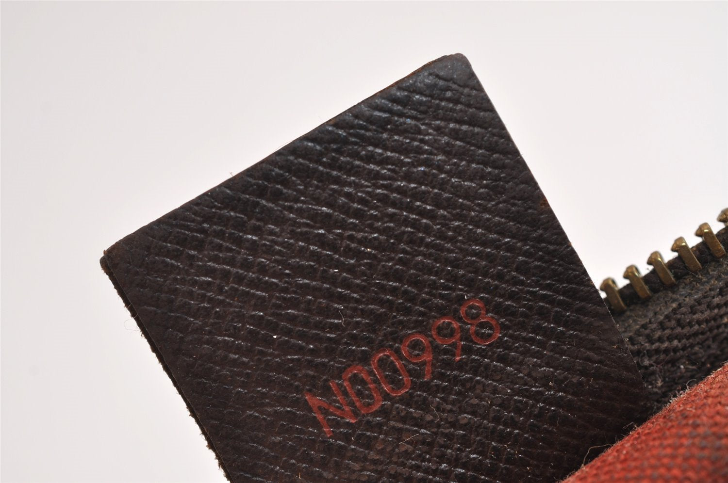 Authentic Louis Vuitton Damier Trousse Makeup Hand Bag Pouch N51982 Junk 5050J