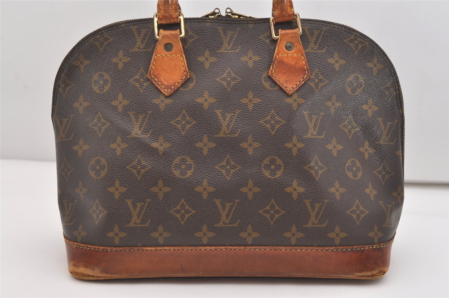 Authentic Louis Vuitton Monogram Alma Hand Bag Purse M51130 LV Junk 5051J