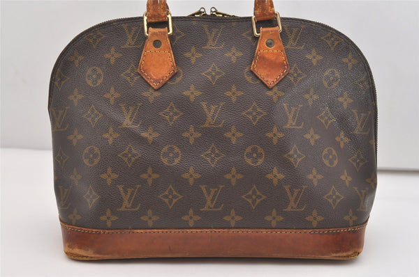 Authentic Louis Vuitton Monogram Alma Hand Bag Purse M51130 LV Junk 5051J