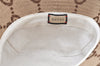 Authentic GUCCI Jumbo GG Canvas Leather Bucket Hat Size M 681256 Brown 5051K