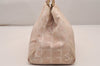 Authentic CHANEL New Travel Line Shoulder Tote Bag Nylon Leather Pink 5052J
