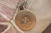 Authentic CHANEL New Travel Line Shoulder Tote Bag Nylon Leather Pink 5052J