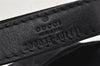 Authentic GUCCI Web Sherry Line Cap GG Canvas Leather Size L 200035 Black 5052K