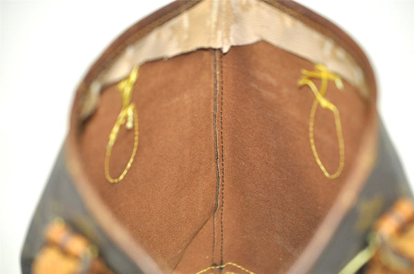 Authentic Louis Vuitton Monogram Bucket PM Shoulder Tote Bag M42238 Junk 5053I