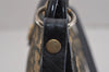 Authentic Christian Dior Trotter Shoulder Cross Bag Canvas Leather Blue 5053J