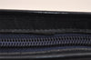 Authentic Christian Dior Trotter Shoulder Cross Bag Canvas Leather Blue 5053J