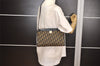 Authentic Christian Dior Trotter Shoulder Cross Bag Canvas Leather Blue 5053J