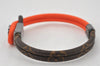 Authentic Louis Vuitton Monogram Bracelet Loop It Orange M8091 LV 5053K