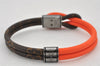 Authentic Louis Vuitton Monogram Bracelet Loop It Orange M8091 LV 5053K