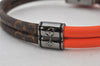 Authentic Louis Vuitton Monogram Bracelet Loop It Orange M8091 LV 5053K
