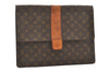 Authentic Louis Vuitton Monogram Poche Diplomat Homme Documents Case LV 5054J