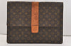 Authentic Louis Vuitton Monogram Poche Diplomat Homme Documents Case LV 5054J