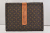 Authentic Louis Vuitton Monogram Poche Diplomat Homme Documents Case LV 5054J