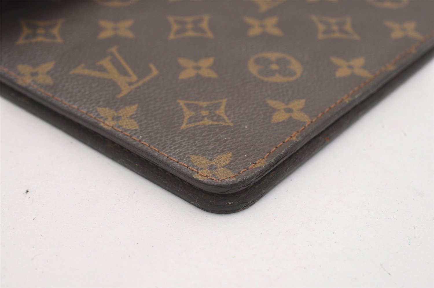 Authentic Louis Vuitton Monogram Poche Diplomat Homme Documents Case LV 5054J
