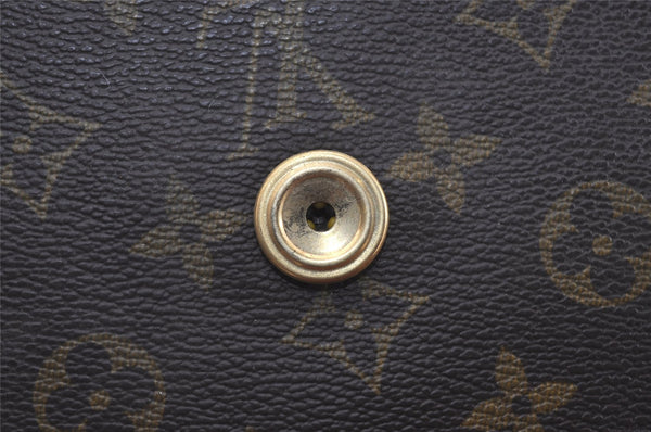 Authentic Louis Vuitton Monogram Poche Diplomat Homme Documents Case LV 5054J