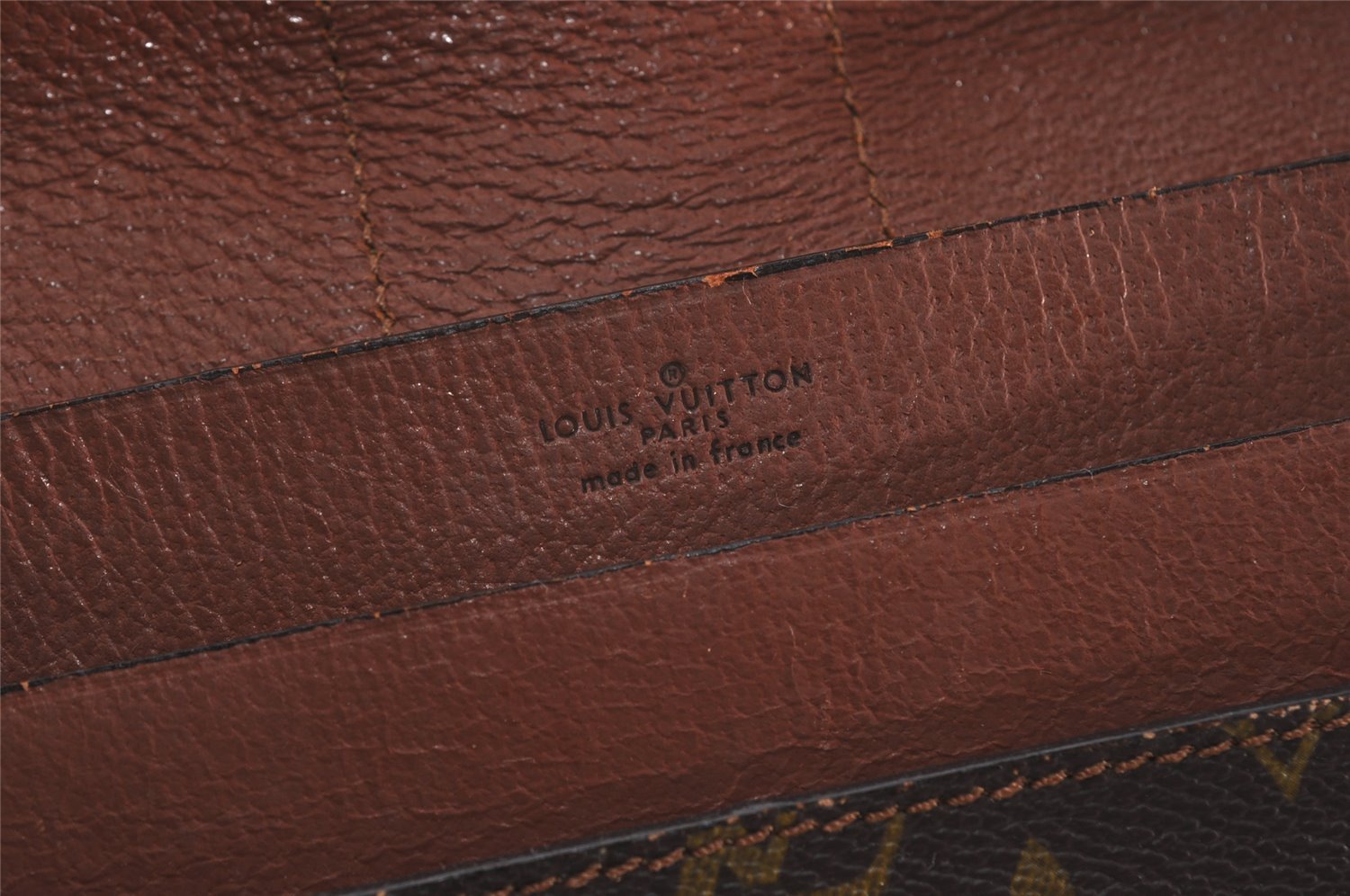 Authentic Louis Vuitton Monogram Poche Diplomat Homme Documents Case LV 5054J