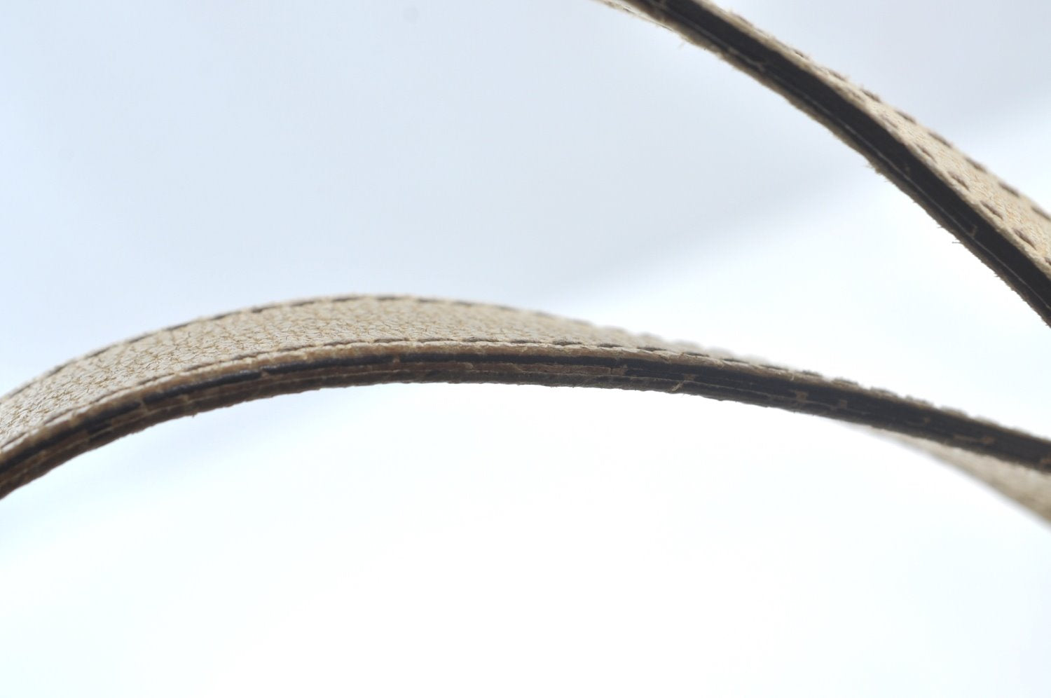 Authentic GUCCI Shoulder Tote Bag GG Canvas Leather 153009 Brown 5055J