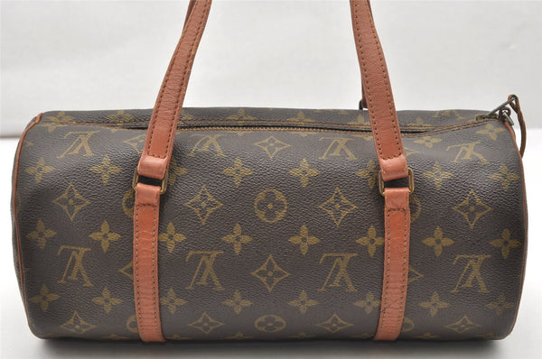 Authentic Louis Vuitton Monogram Papillon 30 Hand Bag Old Model LV 5056K