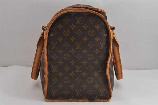 Authentic Louis Vuitton Monogram Sac Chaussures 40 Boston Bag M41924 LV 5057J