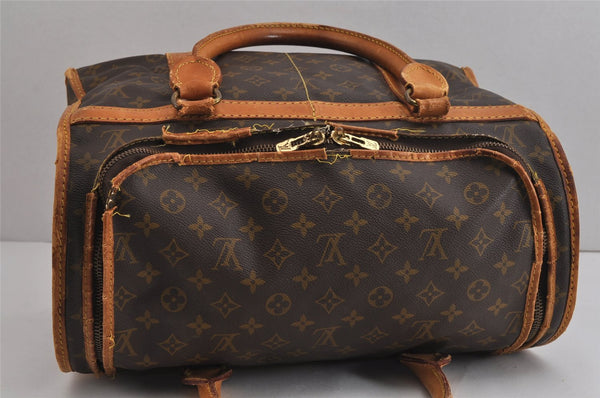 Authentic Louis Vuitton Monogram Sac Chaussures 40 Boston Bag M41924 LV 5057J