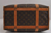Authentic Louis Vuitton Monogram Sac Chaussures 40 Boston Bag M41924 LV 5057J