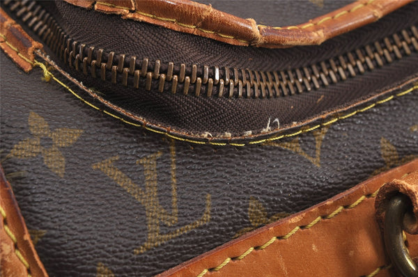 Authentic Louis Vuitton Monogram Sac Chaussures 40 Boston Bag M41924 LV 5057J