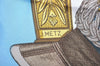Authentic HERMES Carre 90 Scarf "GRAND UNIFORME" Silk Light Blue 5058J